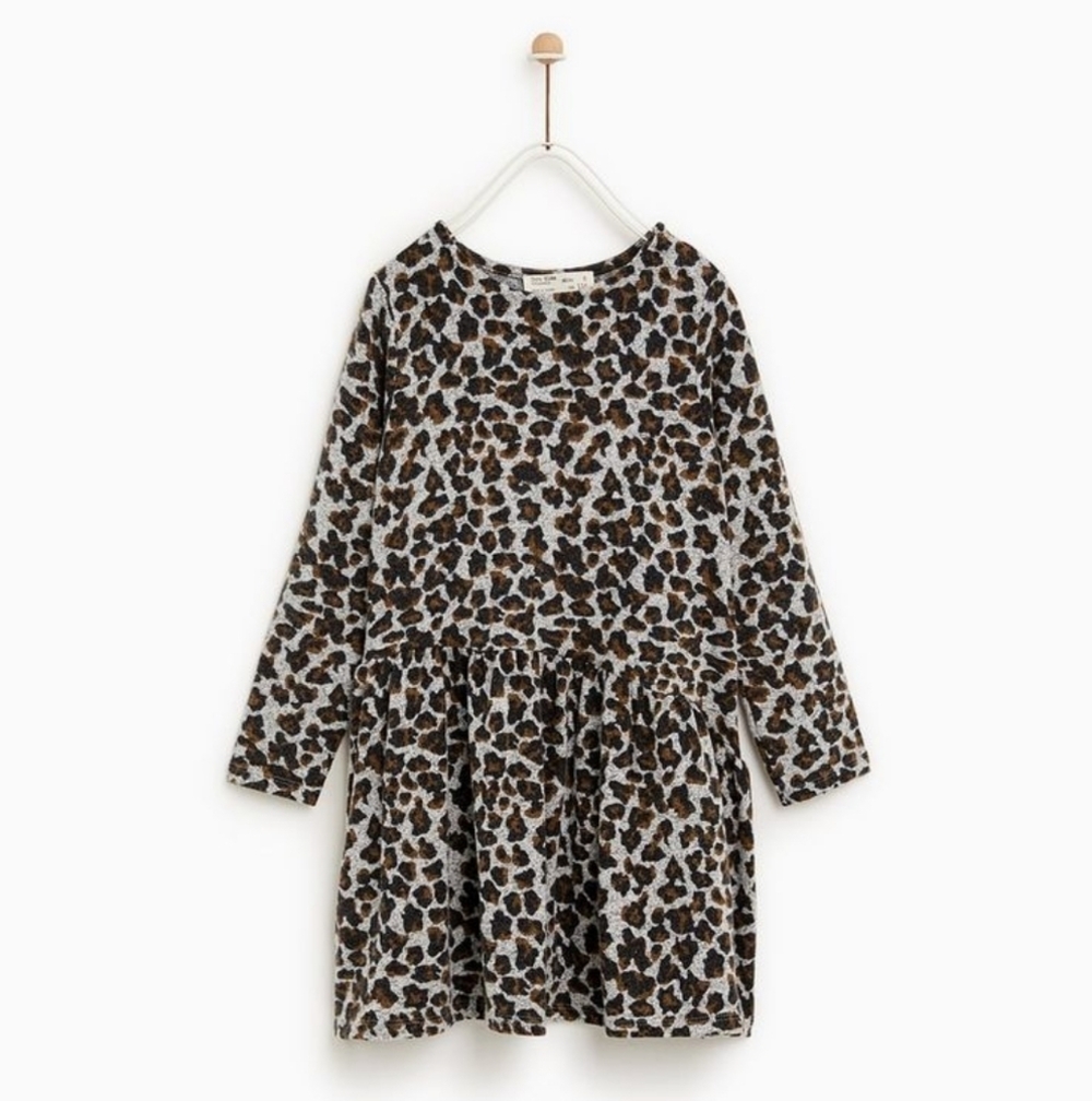 Zara | Animal Print Dress